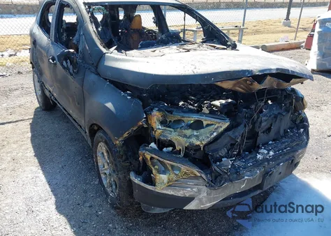 2019 Ford Ecosport Se из США, поврежденный, VIN MAJ3S2GE6KC307197